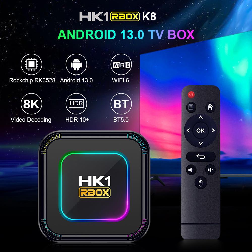 HK1 RBOX K8 RK3528 TV ڽ 4G | 64G ȵ̵ 13    ÷̾ -
