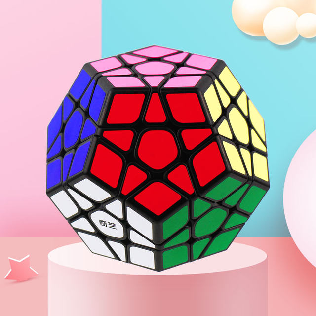 Qiyi Five Rubik's Cube 3 -order 5 Rubik's Cube Two Macratrolely Alien Competition Special Suit -by Child Student Puzzle Toys
