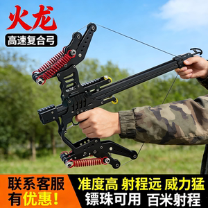 
Fire Dragon Compound Bow 2026 new three-purpose bow continuous steel ball archery high-precision adult competitive outdoor sports