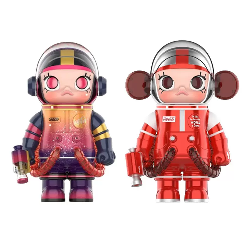 POP MART MEGA SPACE MOLLY 可乐1.0 2.0 400% 1000% 潮流手办-Taobao