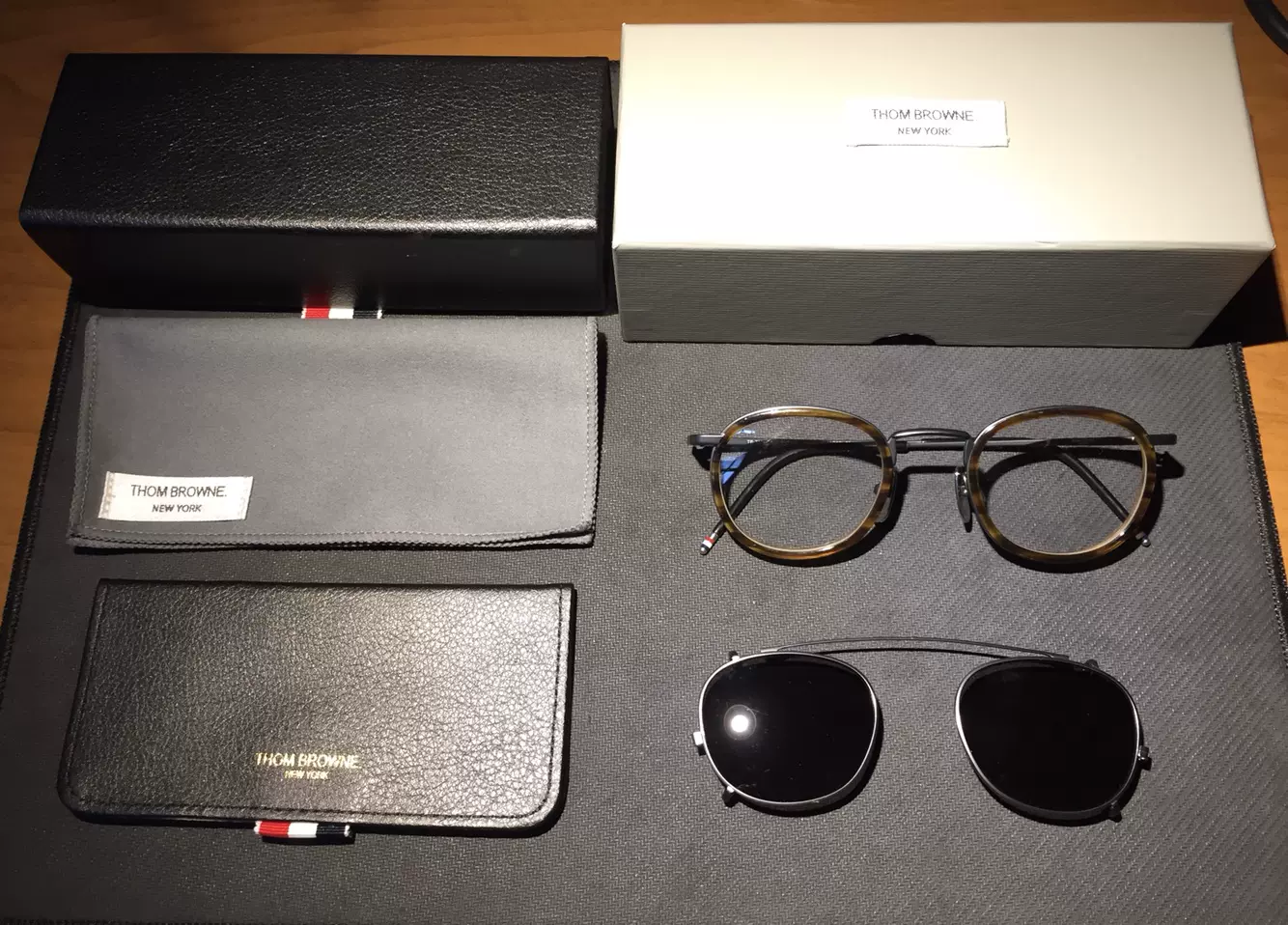 taichi murakami o-megane Silver Clear 眼鏡（taichimurakami “o 