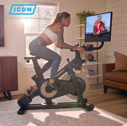Icon Dynamic Exercise Bike X24 Silent Electromagnetic Control Home Cycling Slope Villa Smart Gym Equipment