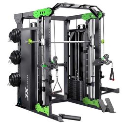 Junxia Jx-Ds935 Smith Machine Fitness Equipment Multi-Functional Home Gantry Rack Equipment Squat Rack Comprehensive Training