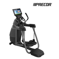 American Precor Amt885 Fitness Machine Is a Multi-Functional All-In-One Climbing, Running, and Elliptical Machine Fitness Equipment