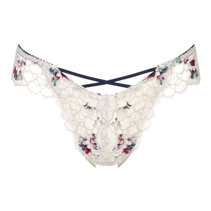 Waco Wacoal pants female light and breathable sexy transparent Japanese lace low -waistless lady panties
