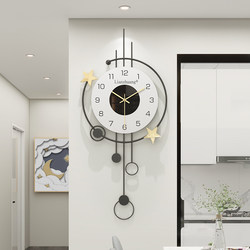 Clocks, Wall Clocks, Living Room 2025 New Model, Modern Cream Style, Simple Clock, Wall Hanging, Creative Decoration, Quartz Clock, Silent