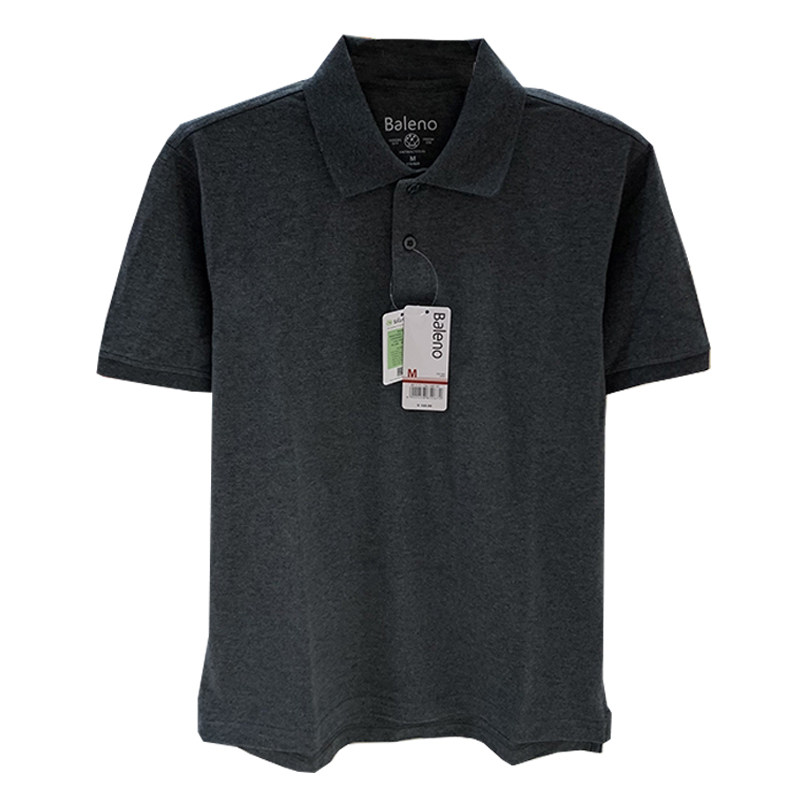 Baleno Men's Slim Fit Short Sleeve Polo Shirt Solid Color