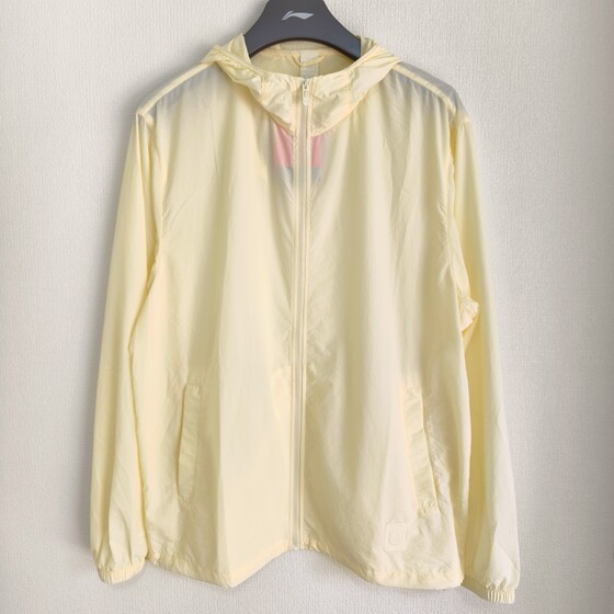 
Li Ning spring and summer Chinese color series men's light and quick-drying sunscreen hooded sports windbreaker jacket AFDU361