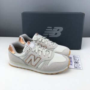 
NewBalance NB373 gray gold women's retro comfortable leather sports and leisure jogging shoes WL373CD2
