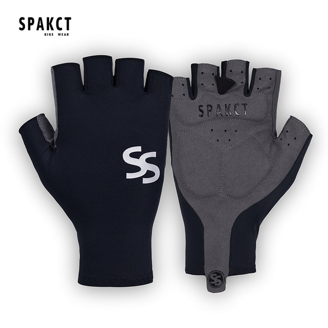 SPAKCT summer road mountain bike equipment riding gloves half-fingered ...