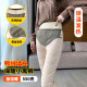 Black down pants for women in autumn and winter wear 2024 new high-waist tight black elastic pencil for small feet thickened