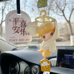 
dimoo if today is 8th car rearview mirror decoration car interior high-end ornaments diy blind box trendy gift