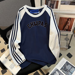 Women's Long-Sleeved T-Shirt, Summer, Pure Cotton, Loose Fit, Plus Size, Base Shirt, Printed, Casual, Autumn Top, Spring/Autumn Clothing