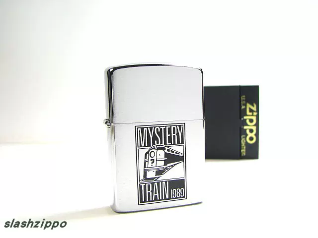 zippo老机收藏系列1989年电影Mystery Train 神秘列车纪念-Taobao