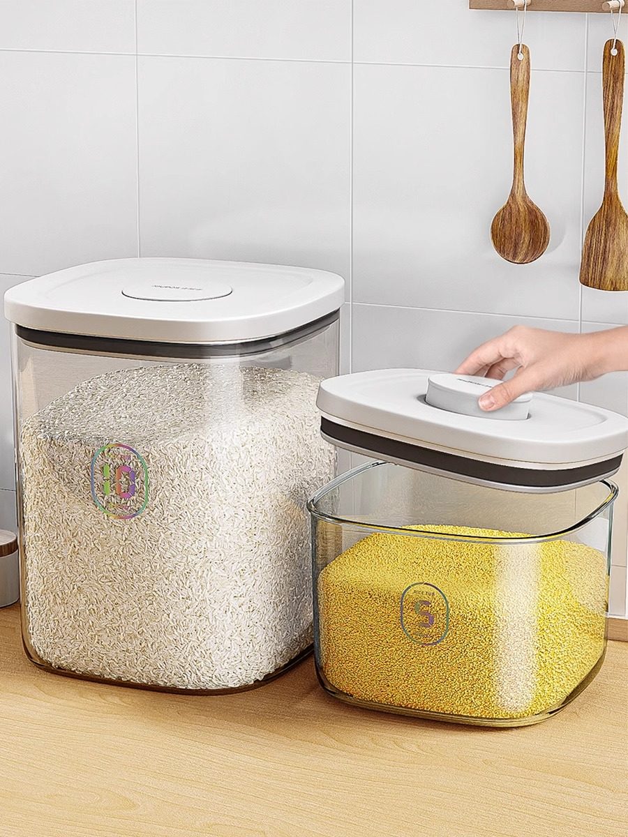 Good Helper 5L+ Japanese Style Rice Storage Container - Airtight ...