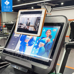 12.9inch Treadmill Tablet Holder Gym Stand Wrap-Around Fixed Support Rack iPad Fitness Stand