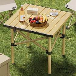 Egg Roll Table Outdoor Folding Table Portable Ultra-Light Table and Chair Camping Picnic Table Camping Equipment Supplies Set