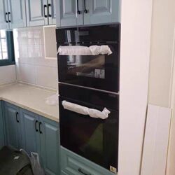 Oufu Embedded Steamer Oven Set for Home Use, Multifunctional Intelligent Temperature Control, Built-In Oven and Electric Steamer