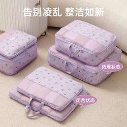 Compressible Travel Storage Bag Set, Suitcase Organizer Bag, Waterproof Portable Underwear and Underwear Packaging Dustproof Bag