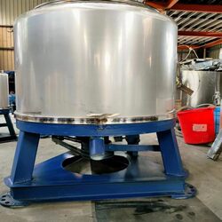 Large Capacity Spin Dryer 50kg Dehydrator Stainless Steel Spin Dryer Large Spin Bucket Industrial Centrifuge Commercial