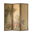 Mới của Trung Quốc phong cách retro hoa màn hình vách ngăn phòng khách gấp di động che chắn văn phòng nghiên cứu trang trí màn hình gấp gỗ nguyên khối tấm bình phong gỗ Màn hình / Cửa sổ