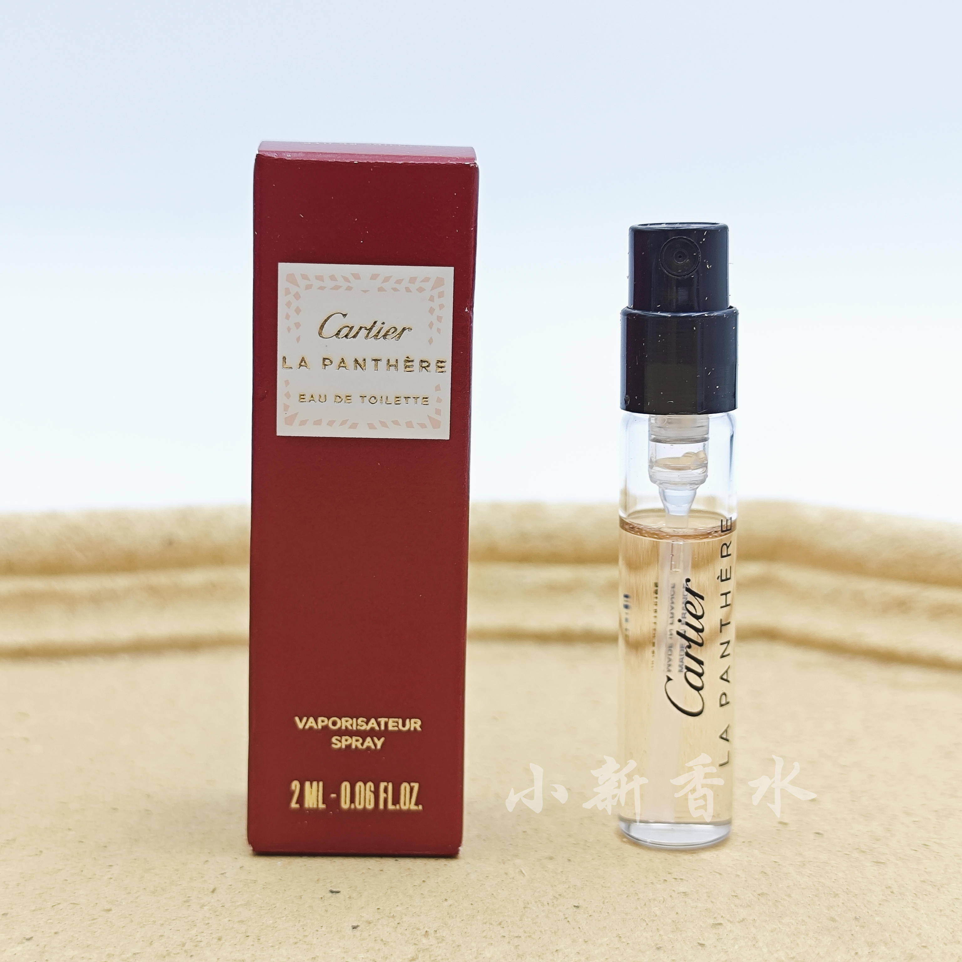 卡地亚 美洲豹淡香水女士小样cartier la panthere 2ml花香西普调