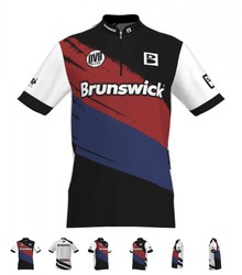 Korean Purchasing 2023 Brunswick Authentic Professional Bowling T-shirt Sportswear Quick-drying Fabric Bw0083