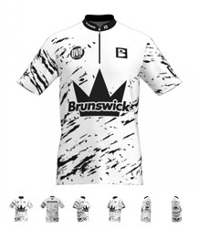 Korean Purchasing 2023 Brunswick Authentic Professional Bowling T-shirt Sportswear Quick-drying Fabric Bw0084