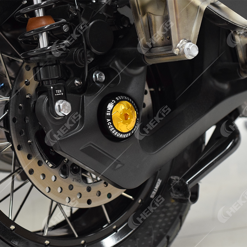 6mm Swingarm Spool Sliders For Yamaha MT-09/FZ09 (2013-2024) - Aluminum Pair, Anodized Finish 14 thumbnail image