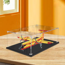 Fire Aircraft 42152 Acrylic Display Box Suitable For Lego Model Blind Box Transparent Dustproof Figure Storage Box