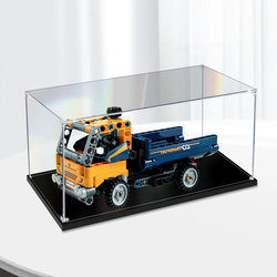Technology Series Dump Truck 42147 Acrylic Display Box Suitable For Pinqi Transparent Dust-proof Figure Storage Box
