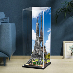 Vhodné Pro Lego 10307 Pařížská Eiffelova Věž Akrylová Výstavní Krabice Průhledná Prachotěsná Krabice Na Figurku úložný Box