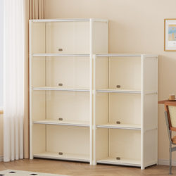 Household Storage Rack Multi-Layer Floor-Standing Living Room Balcony Storage Rack Clothes Toy Storage Cabinet Sundries Organizing Rack