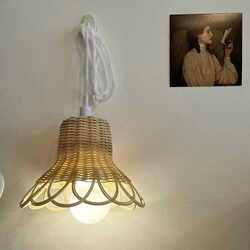 ins rattan lamp kindergarten hand-woven monsoon children's tent decoration holiday event ritual gift