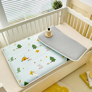 
4D washed cotton Class A children's mattress infant kindergarten nap mat bedding breathable three-dimensional washable