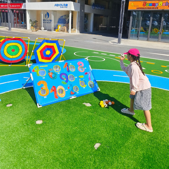 Kindergarten sticky ball throwing dart board early education puzzle ...