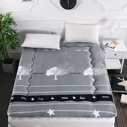 Falai Velvet Pure Feather Silk Cotton Mat Student Dormitory 90 Bed 1.2m Standard 85cm Mattress Bottom Mat Foldableable