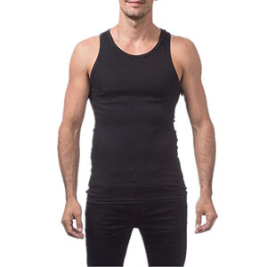 Sales defects Dead at great value treatment Men's ring spinning cotton tattoos A -line shirt tight -fitting sweat vest