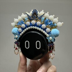 2026 New Model Hat with Audio Features M789 Nio Nomi Hat Chinese Style Peking Opera Mask Car Decoration