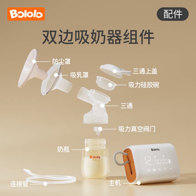 Bogroke double-sided electric breast pump accessories 1509/1517/1509W/1580