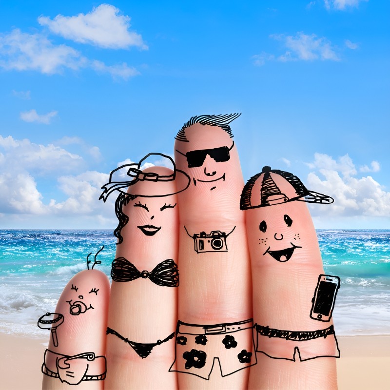 三亚旅游5天4晚跟团游纯玩含飞机票酒店蜈支洲岛门票蜜月海南旅行