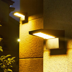 Solar Wall Light Outdoor Waterproof Garden Villa Door Light Courtyard Light Super Bright Outdoor Wall Light Home Exterior Wall Light