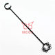 Naruto Six Paths Sage Zen Staff Otsutsuki Hagoromo Sage Six Paths Spotted Tin Staff weapon cosplay props