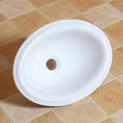 Kindergarten Bathroom Small Ceramic Countertop Washbasin for Children, Kids' Washbasin, Baby Washbasin