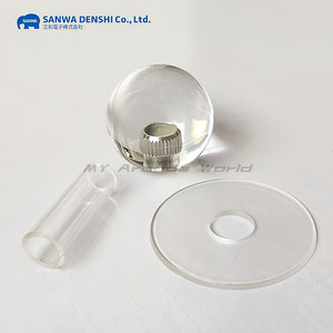 
Original Sanwa rocker transparent ball head cover LB-35-C Japanese imported fighting game arcade accessories