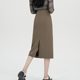 After spring and summer, professional suit skirt and temperament commuting one step mid-length skirt A-line skirt high-waisted hip skirt