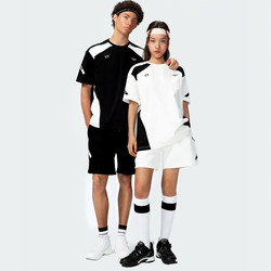Football, Tennis, Cycling, Running, Men's and Women's Quick-Drying Shorts, Breathable Sports Short-Sleeved Badminton Uniforms, Sportswear Suits