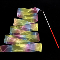 Children's Dance Ribbons Kindergarten Morning Exercises Colorful Streamers Dance Ribbons Adult Artistic Gymnastics Sports Meeting Props