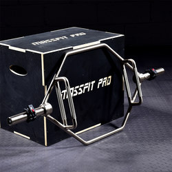 Barbell Bar, Hexagonal Barbell Bar, Olympic Bar, Deadlift Bar, Shoulder Exercise Bar, Farmer's Walking Barbell, Home Use