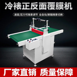 Laminating Machine 500 Type Single and Double-Sided Laminating Machine 700 Type Front and Back Cold Laminating Machine with Adjustable Speed and Pressure